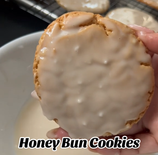 Honey Bun Cake Cookies